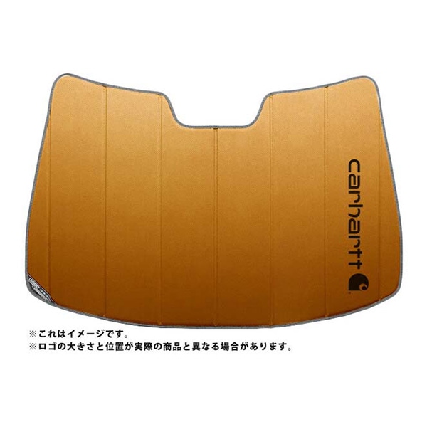 【CoverCraft 正規品】 専用設計 サンシェード ブロンズ 吸盤不要 折りたたみ式 VOLVO ボルボ XC90 CB系 Carhartt カーハートコラボ仕様 カバークラフト ［真夏もへたらない3層構造で断熱効果抜群］ 