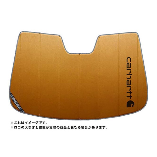 【CoverCraft 正規品】 専用設計 サンシェード ブロンズ 吸盤不要 折りたたみ式 日産 ムラーノ Z52系 前期 Carhartt カーハートコラボ仕様 カバークラフト ［真夏もへたらない3層構造で断熱効果抜群］