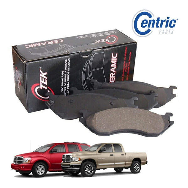【Centric 正規品】ダッジ DODGE 02-05y ラムピックアップ 1500 04-06y デュランゴ フロントブレーキパッド C-TEK セラミック 1台分 左右セット 103.08970