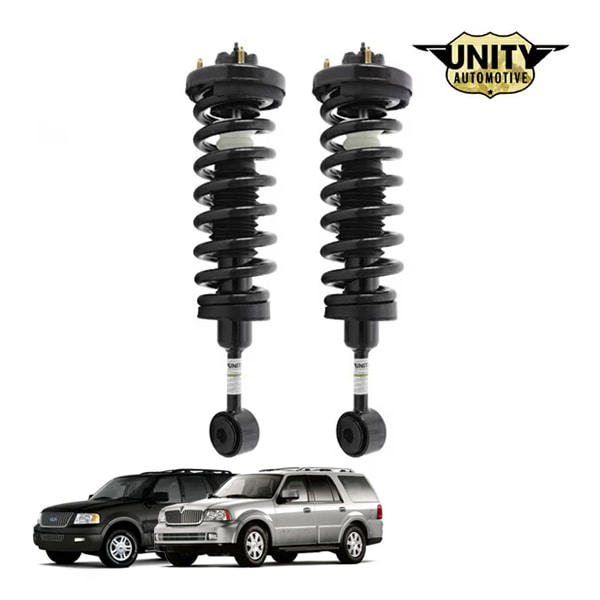 【UNITY 正規品】 03-06y リンカーン ナビゲーター バネサスペンション&ショック エアサス コンバージョンキット フロント分 2本セット コイル スプリング 交換
