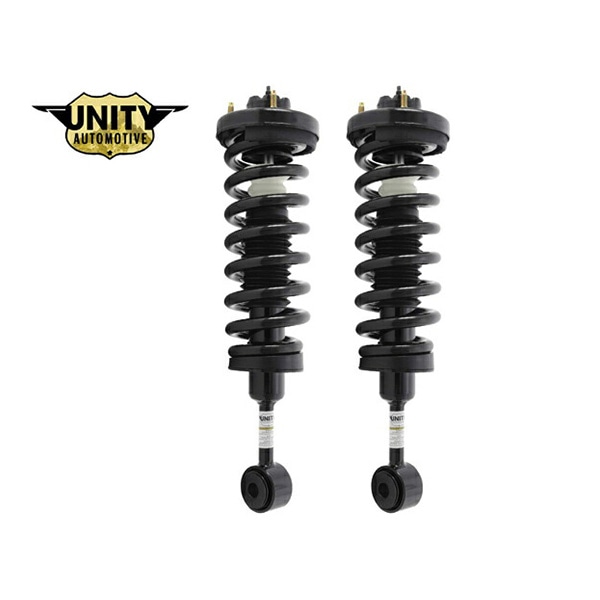 【UNITY 正規品】 03-06y リンカーン ナビゲーター バネサスペンション&ショック エアサス コンバージョンキット フロント分 2本セット コイル スプリング 交換