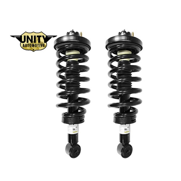 【UNITY 正規品】 03-06y リンカーン ナビゲーター バネサスペンション&ショック エアサス コンバージョンキット リア分 2本セット コイル スプリング 交換