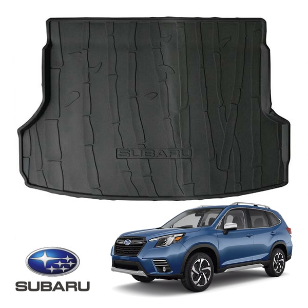 USスバル純正 リア カーゴマット ラゲッジマット カーゴライナー トランクマット SUBARUロゴ入 スバル フォレスター SK系 