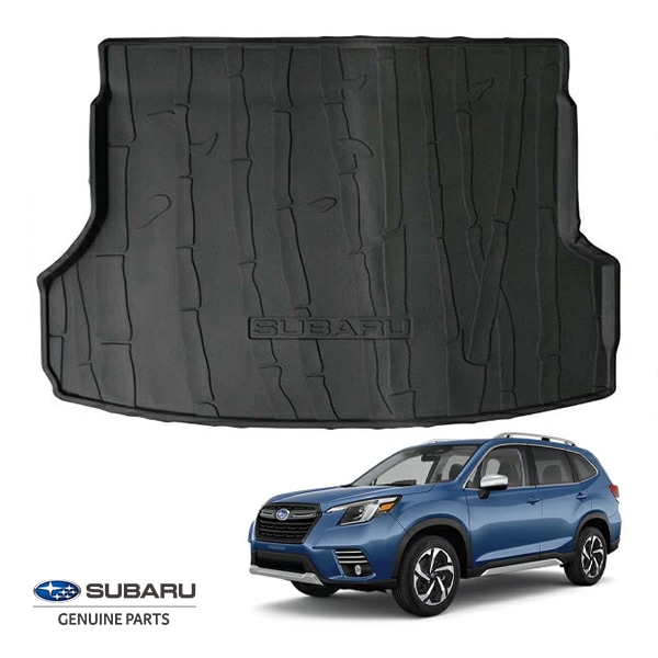USスバル純正 SUBARU フォレスター SK系 令和3年9月-令和7年3月 オールウェザー リア カーゴプロテクター カーゴマット ラゲッジマット カーゴライナー トランクマット SUBARUロゴ入