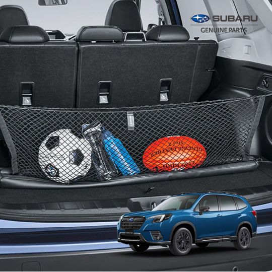 USスバル純正 カーゴネット トランクネット 専用ラゲッジネット フック付 荷物固定 荷崩れ防止 スバル フォレスター SK系