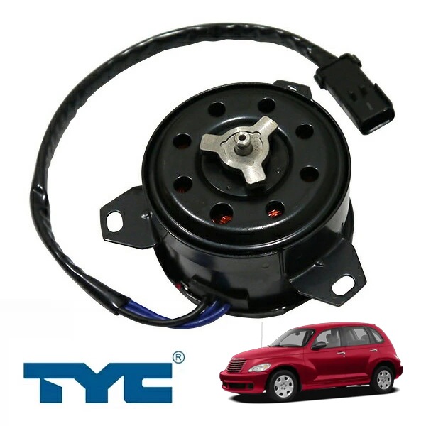 【TYC 正規品】ラジエターファンモーター ラジエーター 630-CRA002 冷却 コア クーリング クーラント 01-07y  クライスラー PTクルーザー PT2K20 PT2K24 PT24