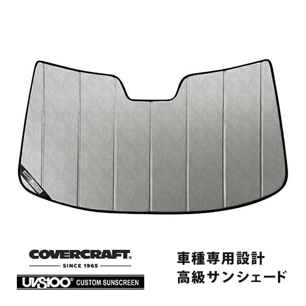 【CoverCraft 正規品】 専用設計 サンシェード クロームカモフラージュ 吸盤不要 折りたたみ式 14y- TESLA テスラ モデルS 75D 100D カバークラフト ［真夏もへたらない3層構造で断熱効果抜群］ 