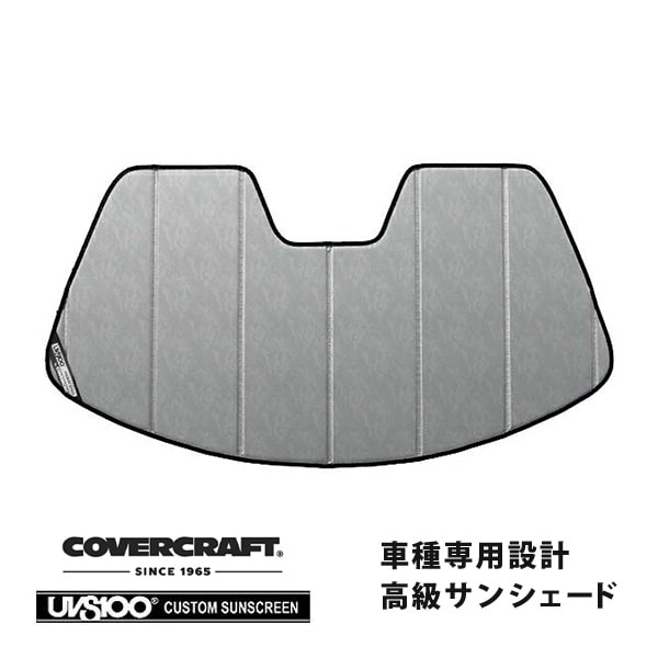 【CoverCraft 正規品】 専用設計 サンシェード クロームカモフラージュ 吸盤不要 折りたたみ式 アルファロメオ 4C クーペ スパイダー 960 カバークラフト ［真夏もへたらない3層構造で断熱効果抜群］ 