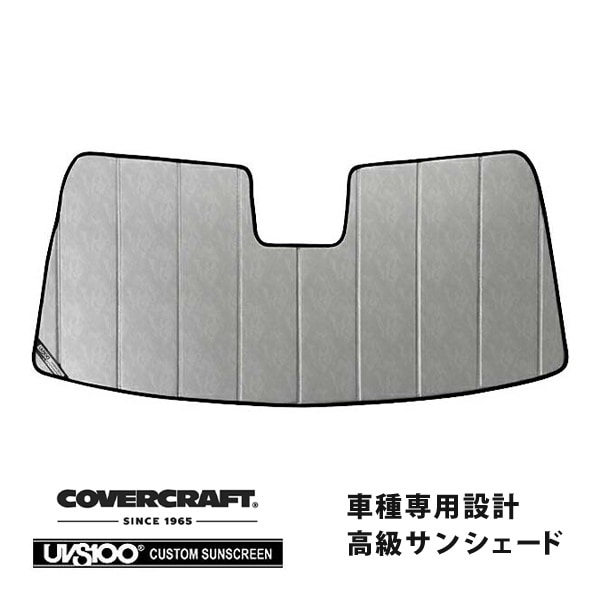 【CoverCraft 正規品】 専用設計 サンシェード クロームカモフラージュ 吸盤不要 折りたたみ式 92-14y フォード エコノライン クラブワゴン E150 E250 E350 E450 カバークラフト ［真夏もへたらない3層構造で断熱効果抜群］ 