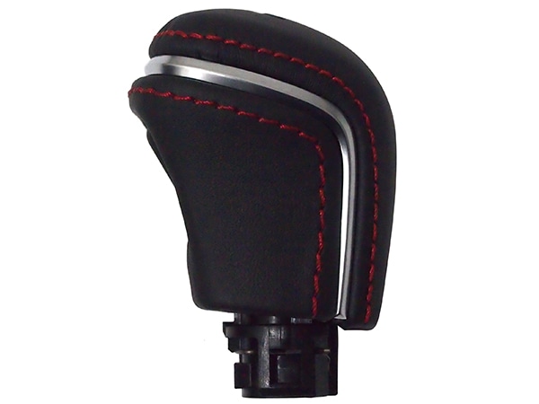 USトヨタ純正 カムリ 70系 | カローラクロス 10系 カローラスポーツ 210系 | ヤリス 10系 200系 GRヤリス 10系 ヤリスクロス 10系 TRD エンボスロゴ入 SPECIAL EDITION レザー & アルミニウム シフトノブ シフトレバー オートマ A/T用 レッドステッチ