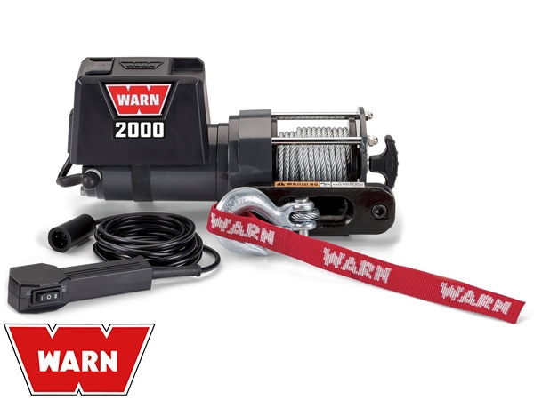 WARN 正規品】2000DCシリーズ 12V 電動 ユーティリティー ウインチ