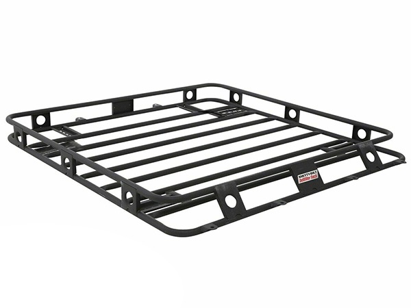 [Smittybilt 正規品] スミッティビルト ジープ JL ラングラー 4ドア用 ディフェンダーラック ブラックパウダーコート ルーフラック ルーフキャリア ブラケット一式セット 45454JL 個人宅配送可