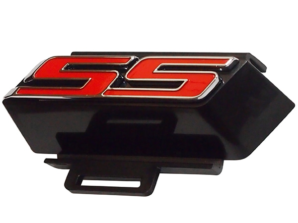 GM純正 フロントグリルエンブレム SS/レッド エンブレムベース付