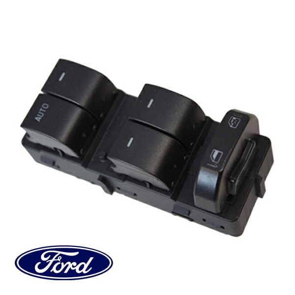 フォード純正 フロント パワーウインドウスイッチ ブラック 左側 LH 運転席側 運転席 8L1Z14529AA 06-10y エクスプローラー