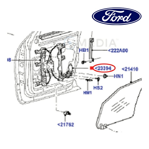 フォード純正 フロント パワーウインドウモーター 左側 LH 運転席側 6L2Z7823395AB 06-10y エクスプローラー