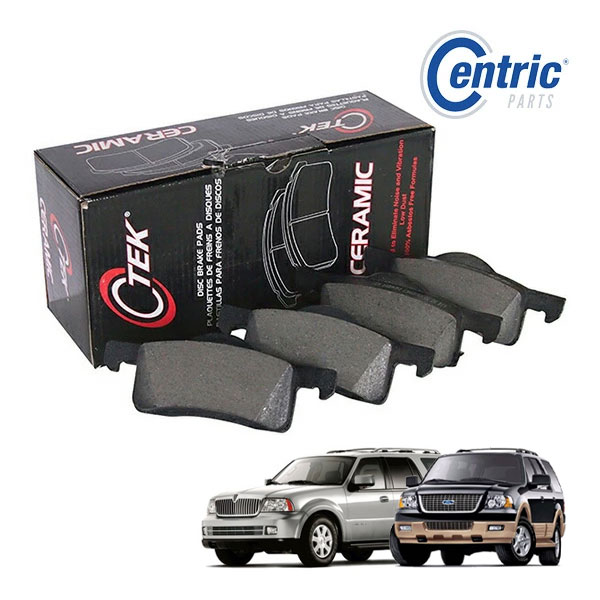 【Centric 正規品】03-06y リンカーン ナビゲーター 5.4L フォード エクスペディション 5.4L リアブレーキパッド C-TEK セラミック 1台分 左右セット 103.09350