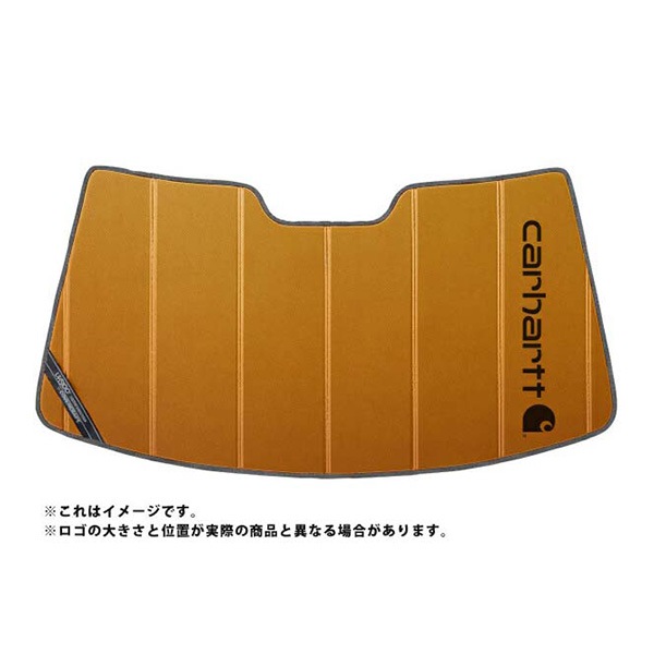 【CoverCraft 正規品】 専用設計 サンシェード ブロンズ 吸盤不要 折りたたみ式 トヨタ アルテッツァ アルテッツァジータ 10系 Carhartt カーハートコラボ仕様 カバークラフト ［真夏もへたらない3層構造で断熱効果抜群］