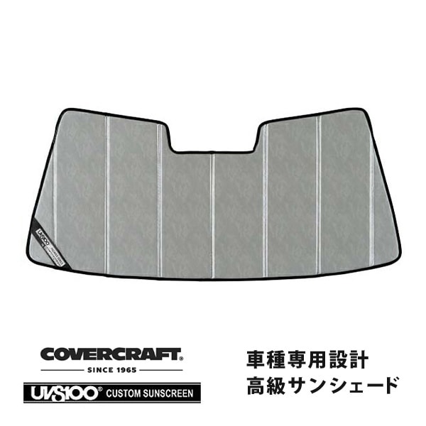 【CoverCraft 正規品】 専用設計 サンシェード クロームカモフラージュ 吸盤不要 折りたたみ式 メルセデスベンツ BENZ SLクラス R129 SL320 SL500 SL600 カバークラフト ［真夏もへたらない3層構造で断熱効果抜群］ 