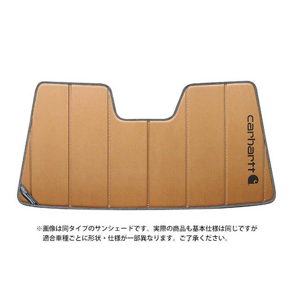 【CoverCraft 正規品】 専用設計 サンシェード ブロンズ 吸盤不要 折りたたみ式 メルセデスベンツ BENZ SLKクラス R170 SLK230 SLK320 SLK32AMG コンプレッサー Carhartt カーハートコラボ仕様 カバークラフト ［真夏もへたらない3層構造で断熱効果抜群］ 