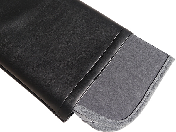 CoverCraft カバークラフト サンシェード用 ケース XL サイズ ブラック レザー調 マジックテープ付 サイズ別 収納用  保管用 SB-115