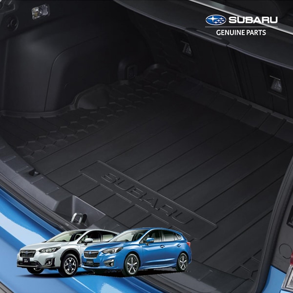 USスバル純正 リア カーゴマット ラゲッジマット カーゴライナー トランクマット SUBARUロゴ入 スバル インプレッサスポーツ GT系 