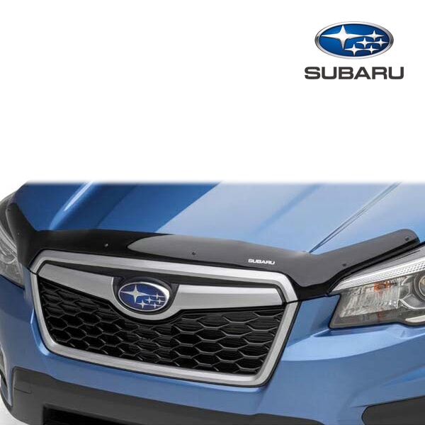 USスバル純正 SUBARU フォレスター SK系 前期 バグガード ボンネットガード フードプロテクター ボンネットプロテクター フロントディフレクター フロントプロテクター スモーク 虫除け 飛び石