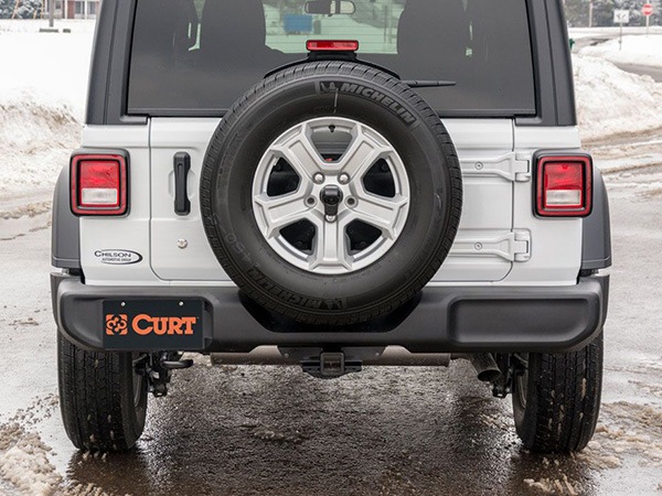 【CURT 正規品】18y- JEEP ジープ JL ラングラー ガソリン 4xe 共通 クラス3 ヒッチメンバー 2インチ角 13392