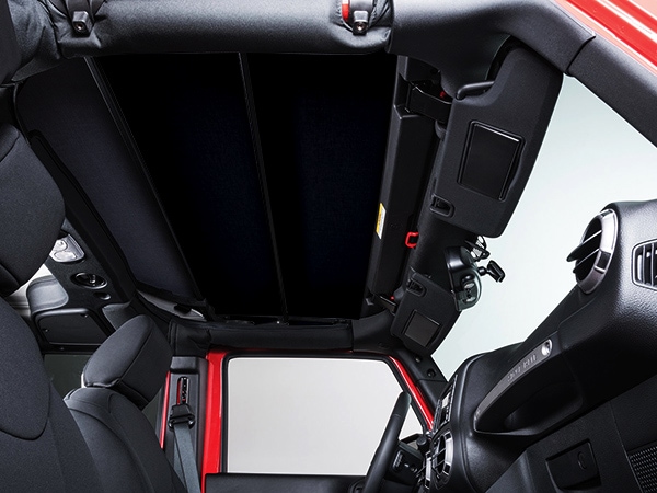【BESTOP 正規品】サンライダー ジープ JK ラングラー/アンリミテッド ハードトップ用ソフトトップ オープン ブラックツイル 52453-17