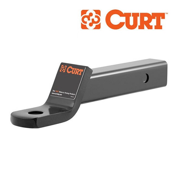 【CURT 正規品】 トレーラーヒッチ用 ヒッチボールマウント 2インチ角 45040 クラス3 0.75インチライズ 約19mm 2インチドロップ 約50mm 最大牽引能力 約3400kg