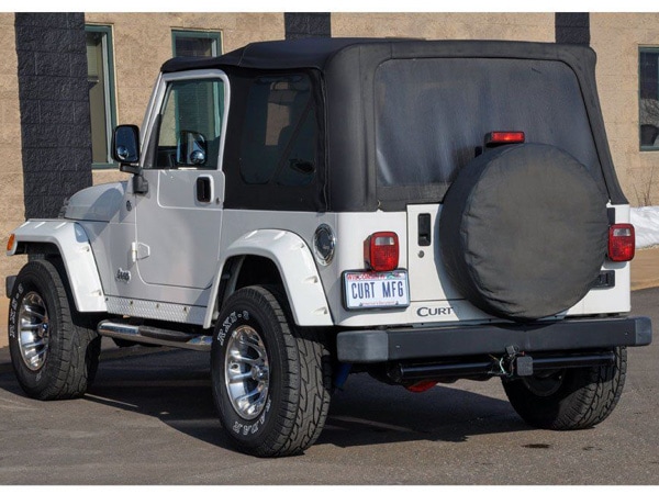 【CURT 正規品】96-07y JEEP ジープ TJラングラー クラス3 ヒッチメンバー ラウンドバー 2インチ角 13430