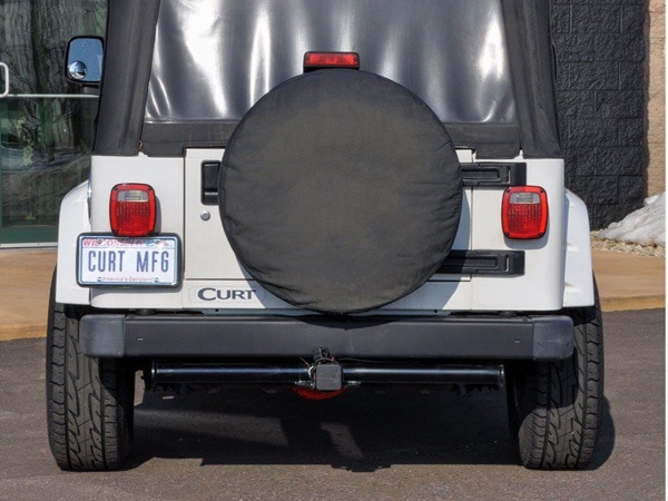 【CURT 正規品】96-07y JEEP ジープ TJラングラー クラス3 ヒッチメンバー ラウンドバー 2インチ角 13430