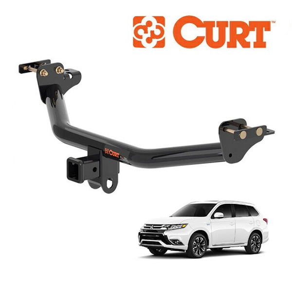 【CURT 正規品】三菱 アウトランダー PHEV GG系 平成25年1月-令和3年12月 クラス3 ヒッチメンバー 2インチ角 13398