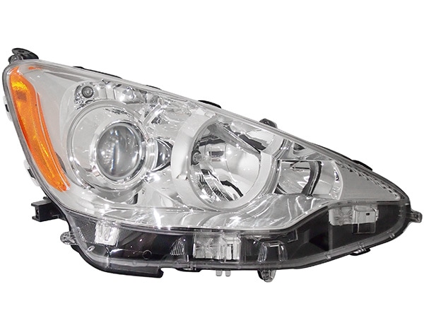 USトヨタ純正 12-14y PRIUS-C プリウスC/アクア 前期型 10系 ヘッドライト ヘッドランプ(ハロゲン仕様)