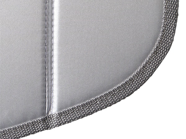 USマツダ純正 専用設計 ロゴ入 サンシェード 吸盤不要 折りたたみ式 MAZDA アクセラ スポーツ/セダン BM系