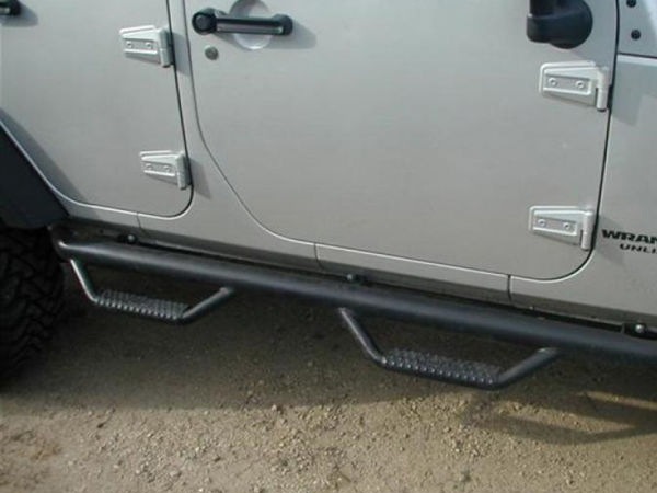 【N-FAB 正規品】ナーフステップ サイドステップ テクスチャードブラック ジープ JK ラングラー アンリミテッド 4ドア J0764 エヌファブ