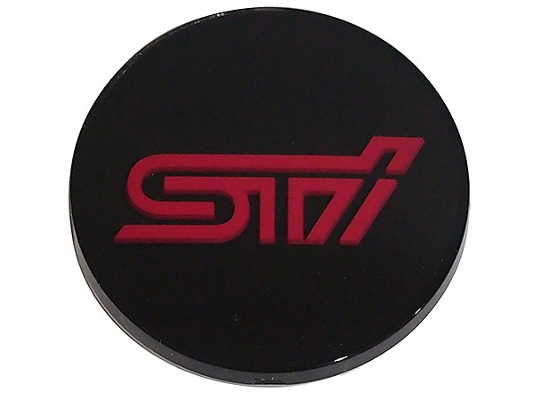USスバル純正 STIロゴ センターキャップ 56mm 4個セット BRZ ZC6 ZC系 レヴォーグ WRX SUBARU 他