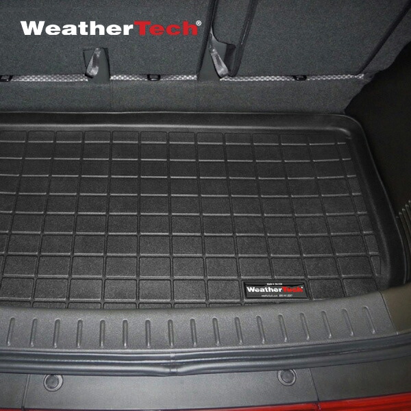 【WeatherTech 正規品】専用設計 オールウェザー リアカーゴプロテクター カーゴマット ラゲッジマット カーゴライナー トランクマット ブラック 40437 日産 キューブ Z12 ZN12系 ウェザーテック