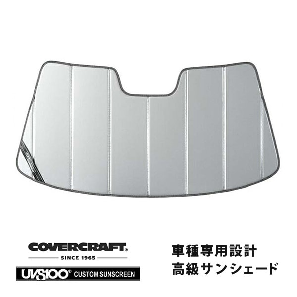 【CoverCraft 正規品】 専用設計 サンシェード シルバー 吸盤不要 折りたたみ式 AUDI アウディ Q3 F3D系 カバークラフト ［真夏もへたらない3層構造で断熱効果抜群］ 