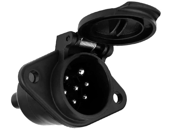 ヒッチメンバー　トレーラー 汎用 ヒッチメンバー トレーラーヒッチ 7芯丸形コネクター 配線