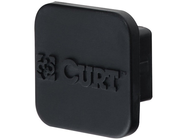 【CURT 正規品】 ヒッチカバー ヒッチキャップ 22271 ロゴ有 ラバー製 1.25インチ角 約30mm