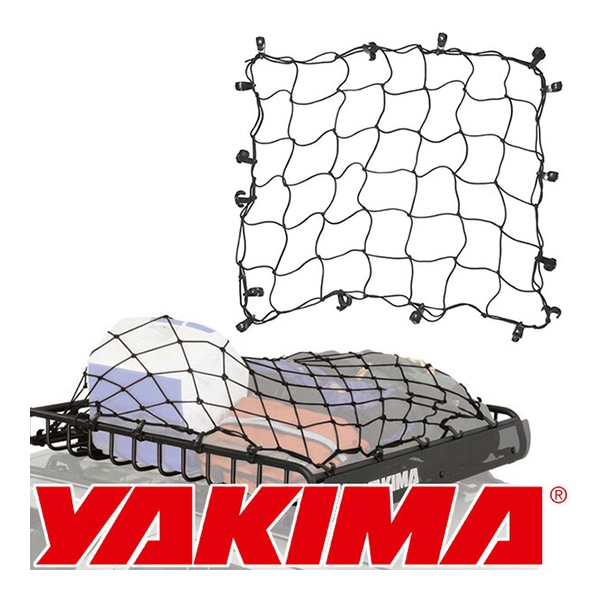 【YAKIMA 純正品】 ヤキマ ロードウォーリアー/オフグリッド Mサイズ用 カーゴネット ルーフラック ルーフキャリア用 約80cm×100cm 8007072