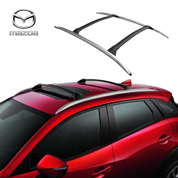 USマツダ純正 ルーフレール+クロスバー SET ベースキャリア ルーフキャリア セット マツダ CX-3 DK系