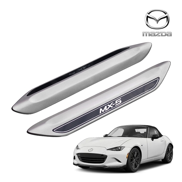 USマツダ純正 スカッフプレート フロント 2枚セットドアシル