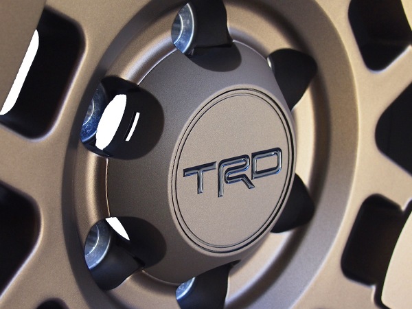 USトヨタ純正 TRD 17インチホイール ブロンズ PTR20-35110-F5 4本セット TRDロゴ入 JWL刻印あり TOYOTA FJクルーザー GSJ150W | ランドクルーザー ランクル プラド 150系 | ハイラックスサーフ 215系 他