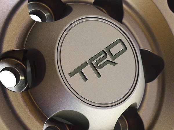 USトヨタ純正 TRD 17インチホイール ブロンズ PTR20-35110-F5 4本セット TRDロゴ入 JWL刻印あり TOYOTA FJクルーザー GSJ150W | ランドクルーザー ランクル プラド 150系 | ハイラックスサーフ 215系 他