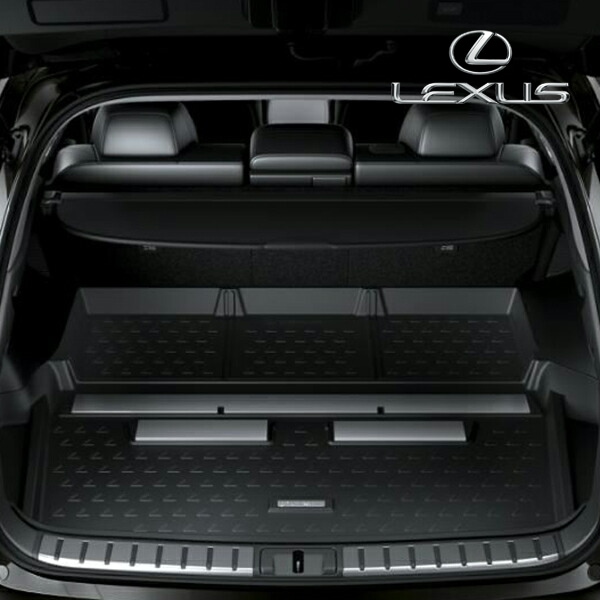 UKレクサス純正 LEXUS RX 20系 RX200t RX300 RX450h 平成27年10月?令和4年7月 オールウェザー リア カーゴプロテクター カーゴマット ラゲッジマット カーゴライナー トランクマット LEXUSロゴ入 PW241-0E000