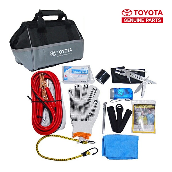 USトヨタ純正 エマージェンシーアシスタンスキット/自動車緊急キット ランクル プラド ランドクルーザー FJクルーザー タンドラ セコイア