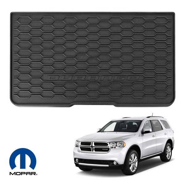 MOPAR純正 11y- ダッジ デュランゴ オールウェザー リア カーゴマット ラゲッジマット カーゴライナー トランクマット DURANGOロゴ