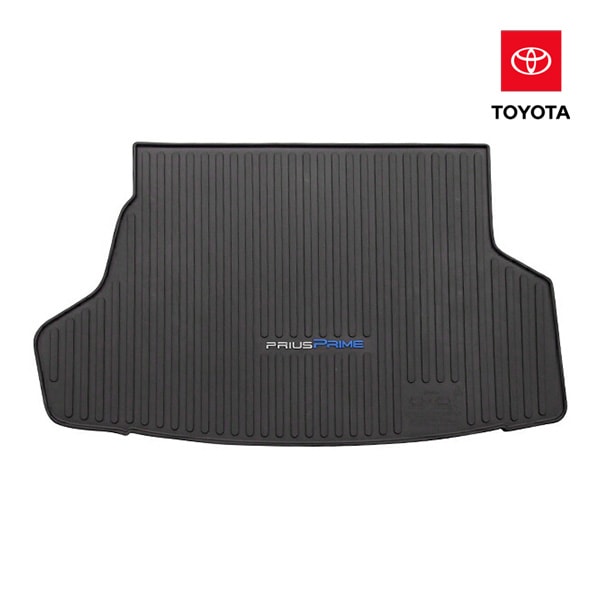 USトヨタ純正 PRIUS PRIMEロゴ入 リア カーゴマット ラゲッジマット カーゴライナー トランクマット TOYOTA プリウスPHV 50系 ZVW52