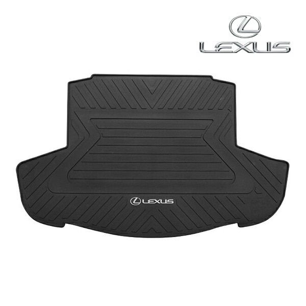 USレクサス純正 LEXUS ES300h 10系 平成30年10月-令和7年12月 オールウェザー リア カーゴプロテクター カーゴマット ラゲッジマット カーゴライナー トランクマット LEXUSロゴ入